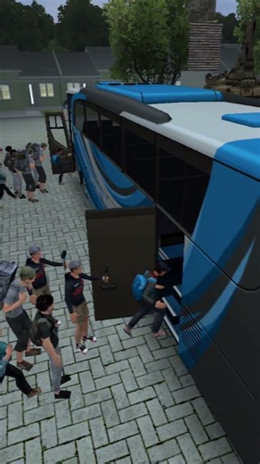 Bus Simulator Indunesia | Drive To Garuda Indonesia #shorts #indonesia