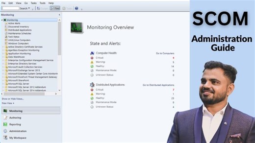 SCOM Administrator Tutorial | Complete System Center Operations Manager Guide | Rudra Reddy
