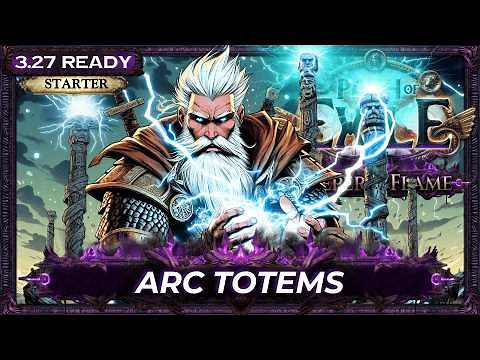[PoE 3.27] LEAGUE STARTER BUILD - ARC TOTEMS BUILD - KEEPERS OF THE FLAME - PoE Builds