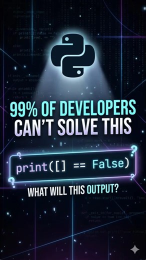 99% of Developers Fail This Python Logic Test! 🐍 #python #shorts #artificialintelligence