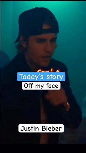 Off My Face ~ Justin Bieber #music #lyrics #shorts #justinbieber #video