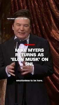 Mike Myers returns as ‘Elon Musk’ on ‘SNL’