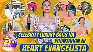 1M views · 10K reactions | 헖헲헹헲헯헿헶혁혆 헟혂혅혂헿혆 헕헮헴혀 헻헮 헣헶헻헶헻혁헮헵헮헻 헻헶 헛헲헮헿혁 험혃헮헻헴헲헹헶혀혁헮 Kilalanin natin ang mga celebrity na nagpapinta ng kanilang mga luxury bags sa Queen of Creative Collaborations na si Heart Evangelista. #thephilippinesshowbizist #heartevangelista | The Philippines Showbiz List | Facebook