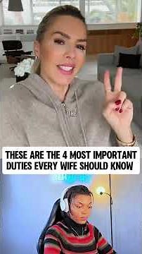 These are the 4 most important duties every wife should know