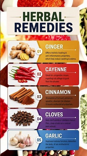 Herbal Remedies That Actually Have Health Benefits! 😱#shorts
