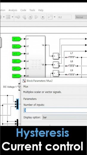 Hysteresis grid-connected inverter design in MATLAB/Simulink