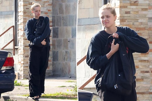 Angelina Jolie and Brad Pitt’s daughter Shiloh shows off new look outside LA dance class