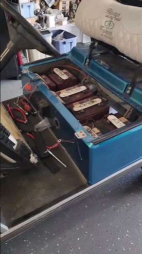 48V Club Car conversion to Lithium batteries Video No 1