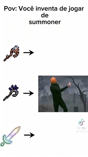pov: Você inventa jogar de Summoner #terraria #meme