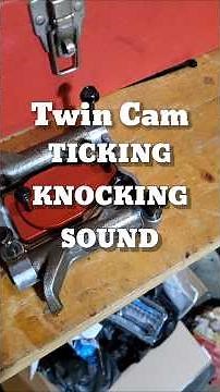 FIX ANNOYING Ticking Sound on Twin Cams #shorts #harleydavidson #twincam #motorcycle