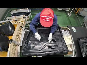 ドアトリム製造工程