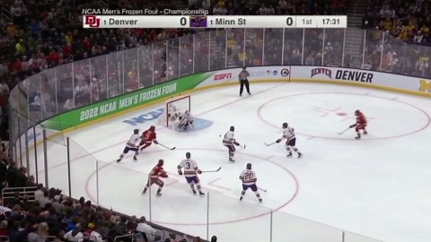 Denver wins the 2022 men's hockey championship