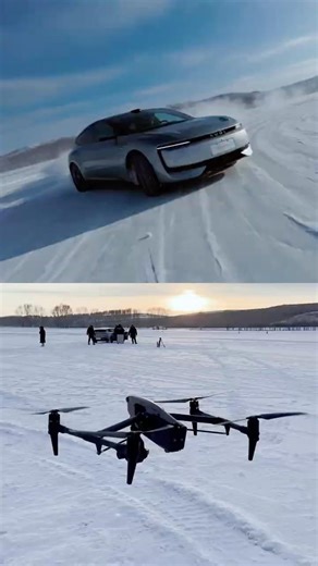 Behind the Scenes: Snow Drift Aerial Chase ❄️ DJI Inspire 3 Dual Control