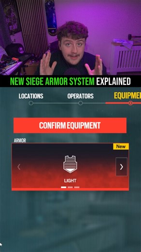 Kudos 💜 | The NEW Speed and Armor system in Rainbow Six Siege testing grounds explained! R6 new update ————————————————— Game: Rainbow Six Siege... | Instagram