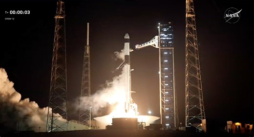 NASA’s SpaceX Crew-12 Docks at International Space Station