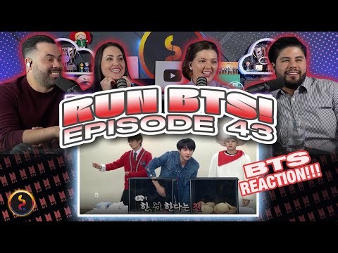 BTS "RUN BTS! EP 43" - We love mystery box games! 😂 | Couples React