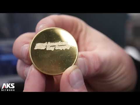 Engraving a Mortise Cylinder with the Triton Engraving Jaw - Demo