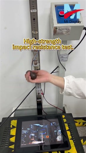 Industrial computer testing process: Durable and undamaged during stress testing.