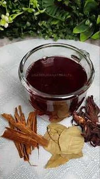 Hibiscus, Bay Leaf, and Cinnamon Tea - What It's Used For and How to Make It #easyweightloss #tips