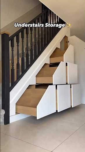 Under-Stair Storage installation That Will Blow Your Mind! #understairstorage #storage #diy #home