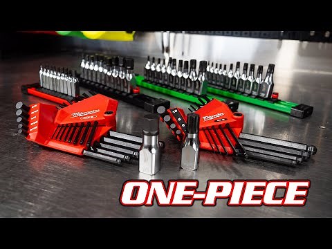 ONE Piece Design! Milwaukee Torx and Hex Key Hand Tools [LIFETIME WARRANTY]