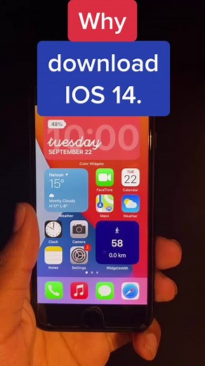 #fyp #foryoupage #apple #ios14homescreen why you should get iOS 14 in less then 15 seconds