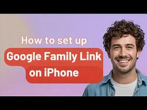 How to Set Up Google FAMILY LINK on iPhone