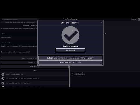 Increment a Number with JavaScript - Free Code Camp Help - Basic Javascript - Algorithms & Data Stru