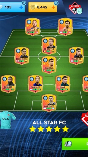 DLS26 | LIVERPOOL vs ALL STAR FC MATCH #dls26 #dls #allstarfc #foryou #football #dreamleaguesoccer