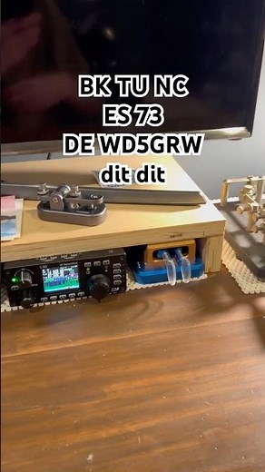 Morse code at 25 wpm #morsecode #hamradio