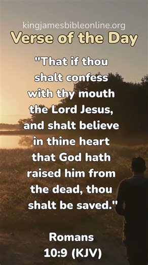Romans 10:9 (KJV) - Most Inspiring Bible Verse Revealed!