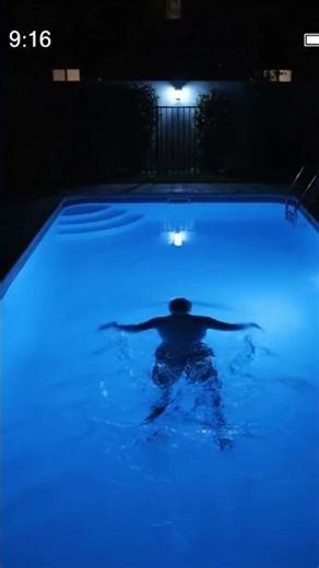 Something Moved Under the Pool