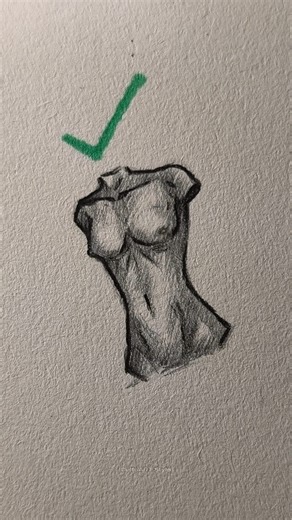 DulfoART Style on Instagram: "How to draw (female torso) Tutorial #howtodraw #tutorial #drawing #sketch #torso"