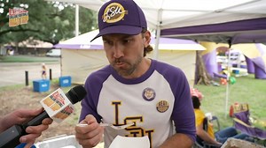 1. Find the most insane Louisiana food 2. Do not throw up from said food Mark Titus went on a wild food tour at LSU Football’s tailgate yesterday (Sponsored by Dos Equis #GetADos) | College Football on FOX