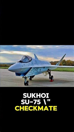 🚀 Su-75 "Checkmate" | Russia’s New 5th Gen Fighter Jet ✈️🔥, #shorts #moterviewusa