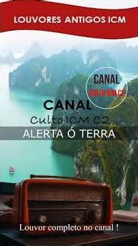 ALERTA Ó TERRA [LOUVORES ANTIGOS ICM MARANATA][SHORTS]