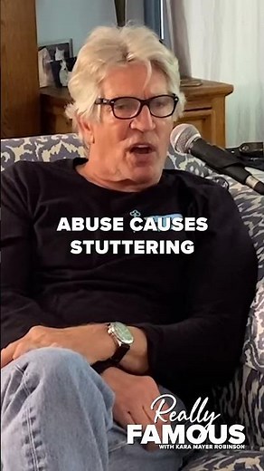 I stuttered! Eric Roberts says abuse caused him to stutter. He shares even more in the full podcast.