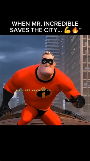 Mr. Incredible Saves The City 🔥 | The Incredibles 2 Edit #Shorts