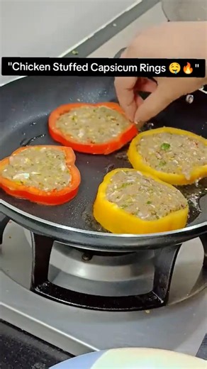 This Stuffed Capsicum Will Change Your Vegetable Game #recipe #easyrecipe #trending