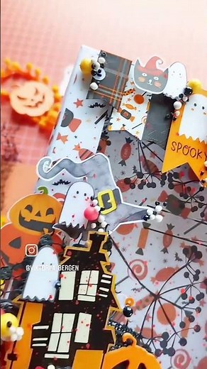 #скрапбукинг #handmade #halloween #halloween2025 #halloweendecor #craft #scrapbooking #candybox #diy