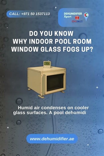 How Pool Dehumidification Prevents Condensation on Walls and Glass?