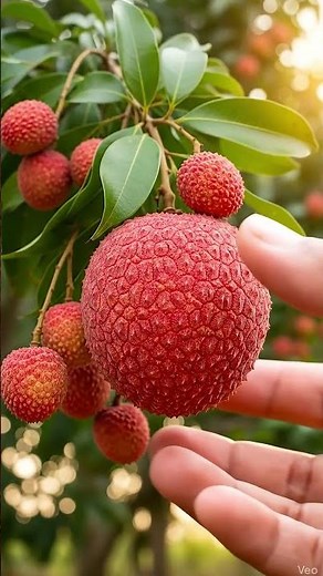 Relaxing Lychee Cutting ASMR 🍒 | Juicy Sounds + Health Benefits