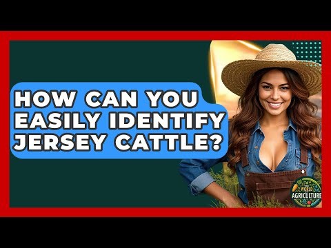 How Can You Easily Identify Jersey Cattle? - The World of Agriculture
