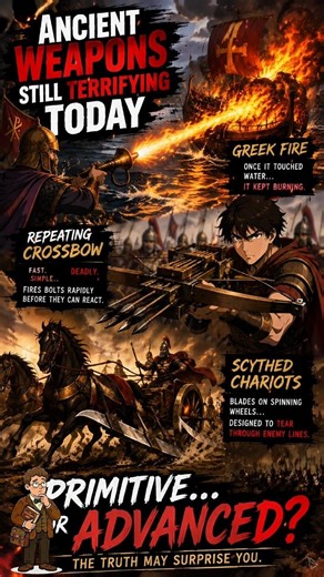 "Ancient Weapons That Were TERRIFYINGLY Advanced"😲