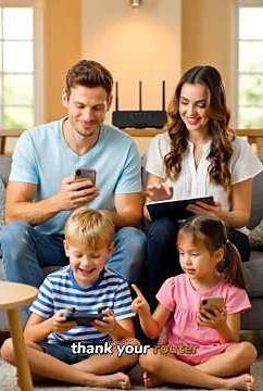 How WiFi Works at Home — Router Explained Simply #technology #router #viral