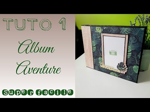 TUTO COMPLET ALBUM POUR PHOTOS 10*15 PORTRAIT | 50 photos | Album facile | Chat Scrap |