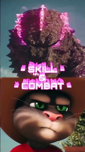 Godzilla vs Talking Tom 💀 | Godzilla x Kong The New Empire