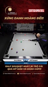 Ralf Souquet nhảy bi trô cái quá mỹ mãn và đẳng cấp #webthethao #billiards #bida #billiardsvietnam | Webthethao.vn