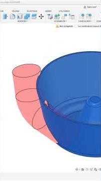 On a modélisé et imprimé cette pièce avec Coben !