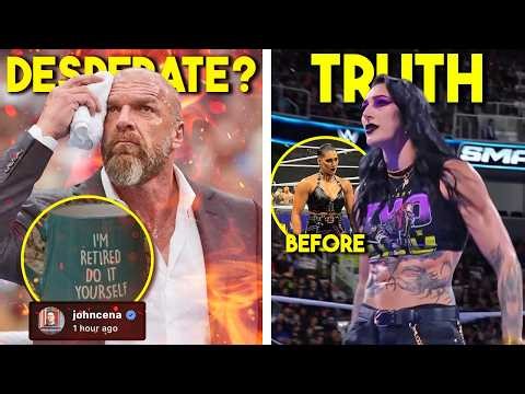 WWE GETTING MORE DESPERATE?...TRUTH ON RHEA RIPLEY MUSCLE LOSS...DEL RIO RELEASE...Wrestling News